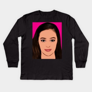 alycia debnam-carey Kids Long Sleeve T-Shirt